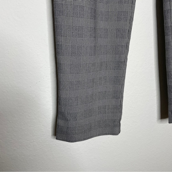 Chico's Brigitte Slim Ankle Pants Glen Plaid Size 12 Stretch - Picture 2 of 8